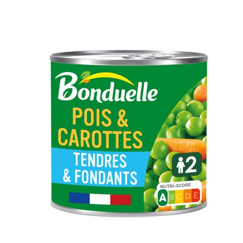 Bonduelle Petits pois carottes Tendres & fondants 265g