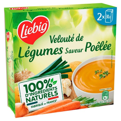 Liebig PurSoup' Velouté de légumes façon poêlée 2x30cl