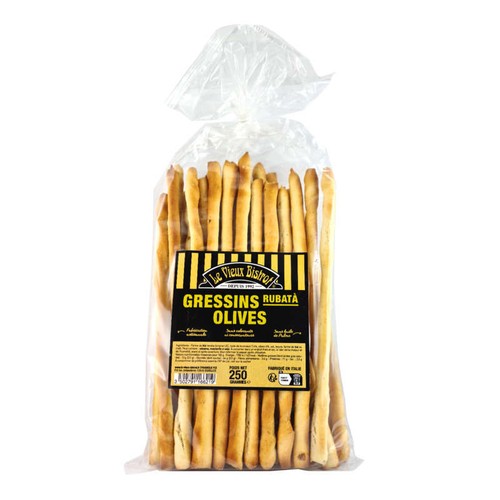 Le Vieux Bistrot Gressins Aux Olives Le Sachet De 250g