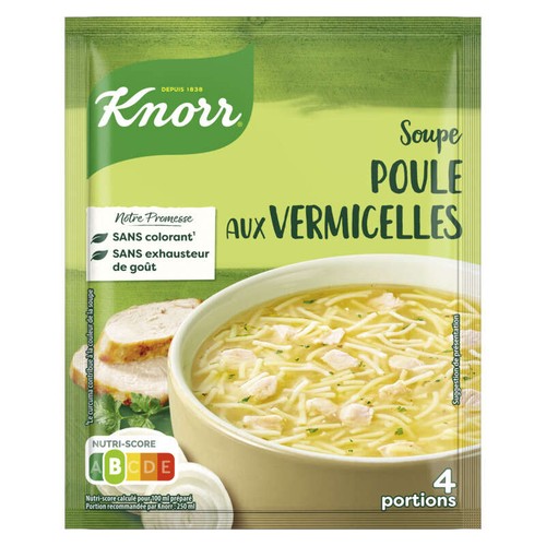 Knorr Soupe déshydratée poule aux vermicelles 57g
