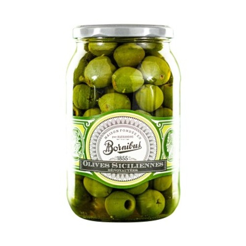 Bornibus Olives siciliennes  dénoyautées 430g