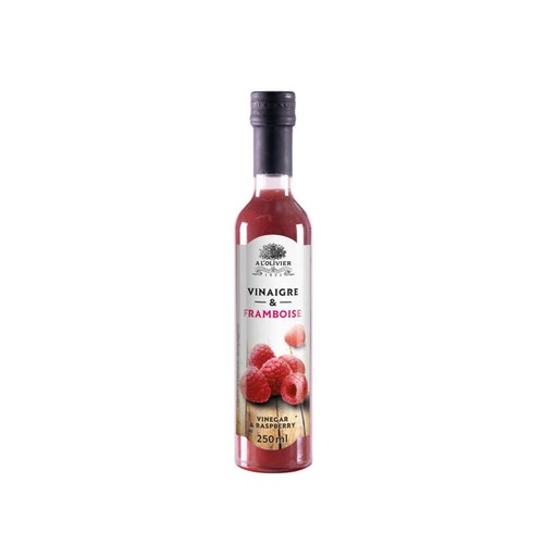 A L'Olivier Préparation À Base De Vinaigre Et De Pulpe De Framboise 25Cl
