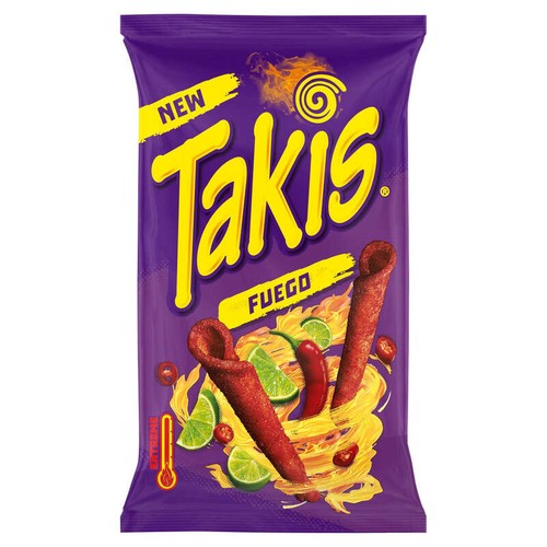 Takis Fuego Chips Américaines Piquantes et citronnées 100g
