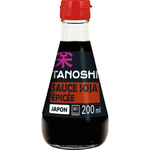 Tanoshi Sauce Soja Epicée 200ml