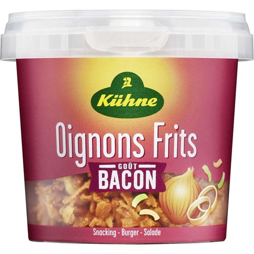 Kühne Oignon Frits Goût Bacon 100g