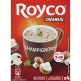 Royco Soupe à la Crème de champignons 4x16g