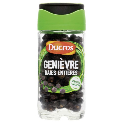 Ducros Genièvre, Baies Entières, Opercule Fraîcheur 28g