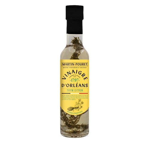 Martin Pouret Vinaigre d'Orléans thym citron 25cl