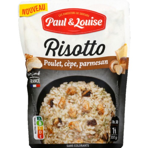 Paul & Louise Risotto Poulet Cèpe Parmesan 300g