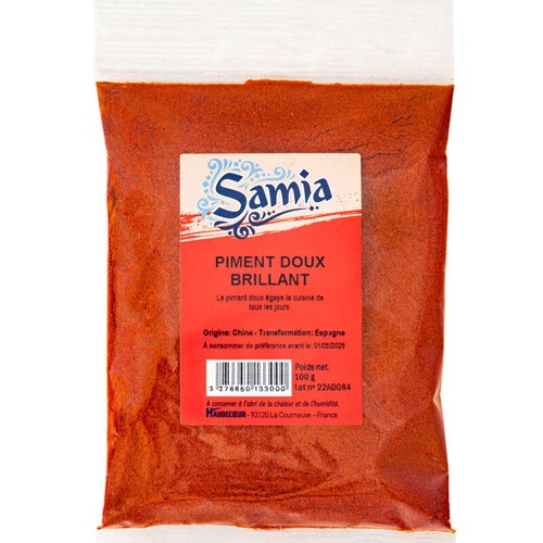 Samia Piment doux brillant 100g
