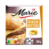 Marie Burger Rustique,  Bœuf Charolais, Emmental, Sauce Aux 2 Moutardes 190 g