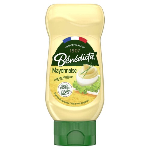 Bénédicta Mayonnaise Nature Flacon 235g