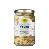 Le Brin d'Olivier Les Gourmandises d'Emma Ail Confit à l'Huile et aux Herbes 285g