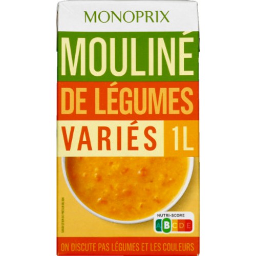 Monoprix Mouliné de légumes variés 1L