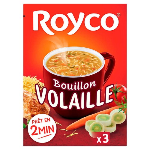 Royco Bouillon volaille & vermicelles 3x10,6g