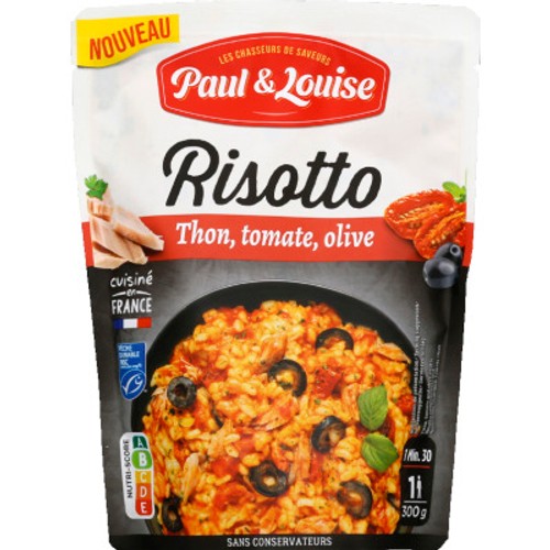 Paul & Louise Risotto Thon Tomate Olive 300g