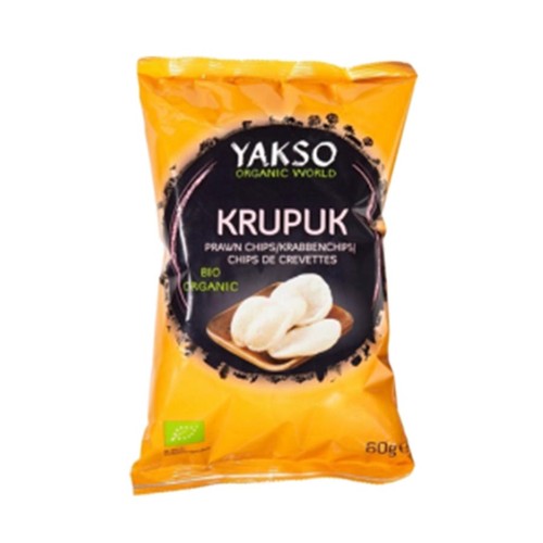 Yakso Chips De Crevettes Krupuk Bio  60g