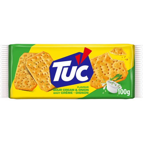 Lu Tuc Biscuits Apéritifs Crackers Crème Oignon 100g