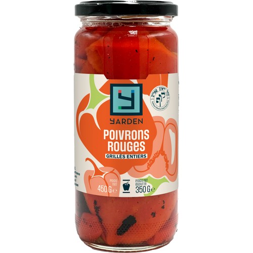 Yarden Poivrons rouges grillés 450g