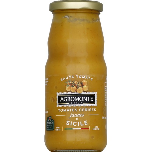 Agromonte Sauce de tomates cerises jaunes 360g