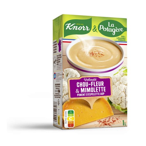 Knorr Velouté Chou-Fleur & Mimolette 1L
