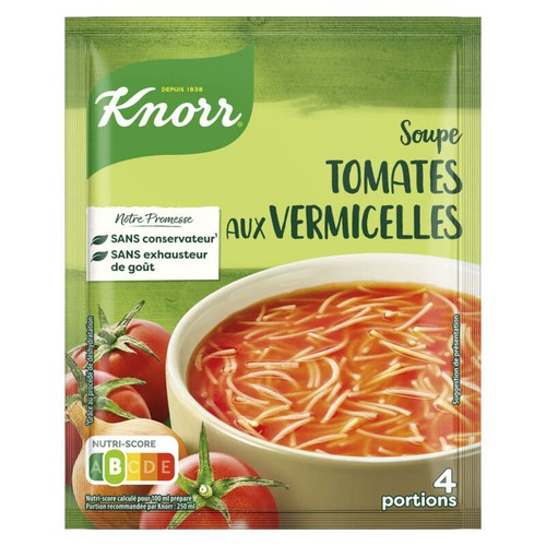 Knorr Soupe Déshydratée Tomates aux Vermicelles 67g