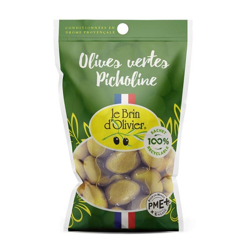 Le Brin d’Olivier Picholin du Gard Olives Vert 120g