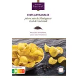 Monoprix Gourmet Chips Poivre Noir de Madagascar et Sel de Guérande 125g