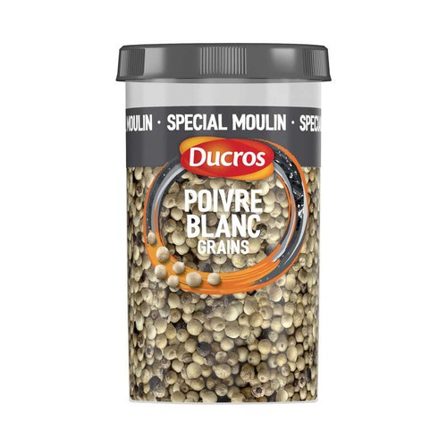 Ducros Poivre Blanc Grains 100g