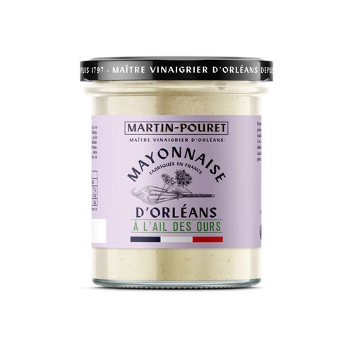 Martin-Pouret Mayonnaise d'Orléans à l'ail des ours 170 g