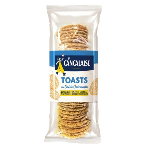 La Cancalaise Toasts Sel de Guérande 95g