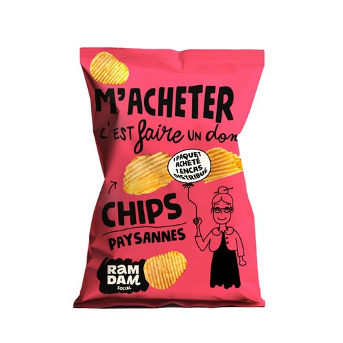 Ramdam Chips Paysannes 125g