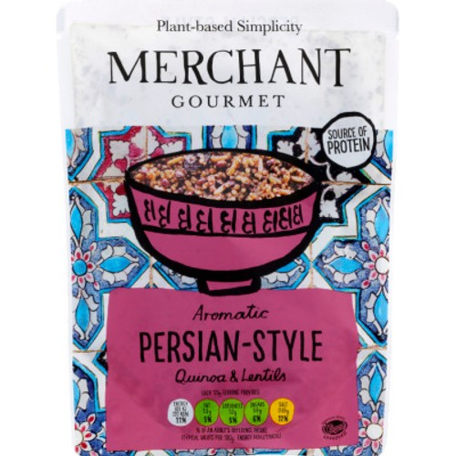 Merchant Gourmet Quinoa & Lentils Aromatic Persian 250g