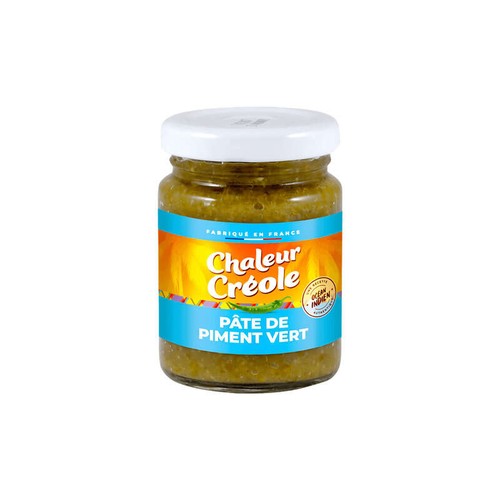 Chaleur Créole Pate de piment vert 90g
