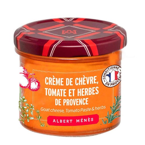 Albert Ménès Délice Chèvre Tomate Herbes de Provence 95g