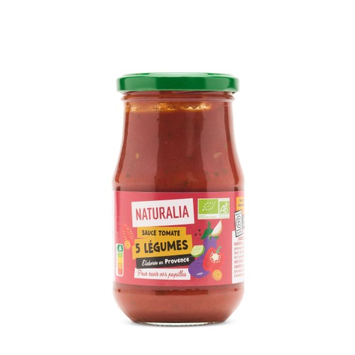 Naturalia Sauce Tomate 5 Légumes 350g