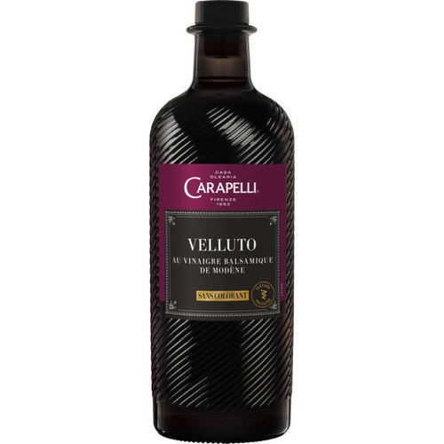 Carapelli Velluto au Vinaigre Balsamique de Modène sans Colorant 25cl