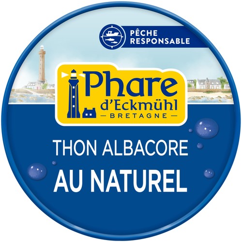 Phare d'Eckmühl Thon Albacore au Naturel 112g