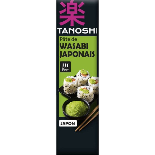 Tanoshi Condiment wasabi Japonais 43g