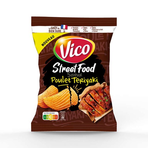Vico Chips Street Food Poulet Teriyaki 120g