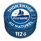 Petit Navire Thon entier naturel responsable 112g