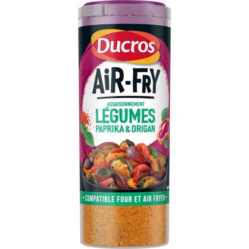Ducros Assaisonnement Légumes Paprika & Origan 125g