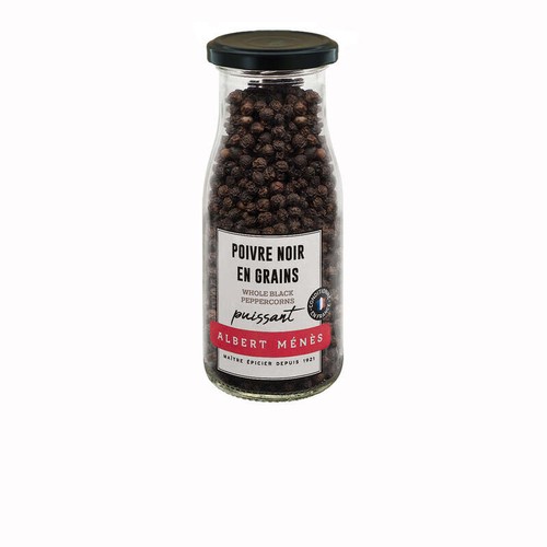 Albert Ménès Poivre Noir En Grains Le Pot De 75g