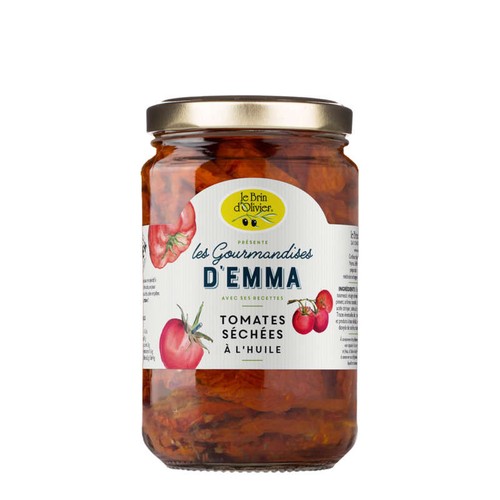 Le Brin d'Olivier Les Gourmandises d'Emma Tomates Séchées à l'huile 157g