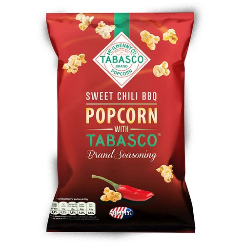 Tabasco Jimmy's PopCorn Sweet Chili BBQ 90g