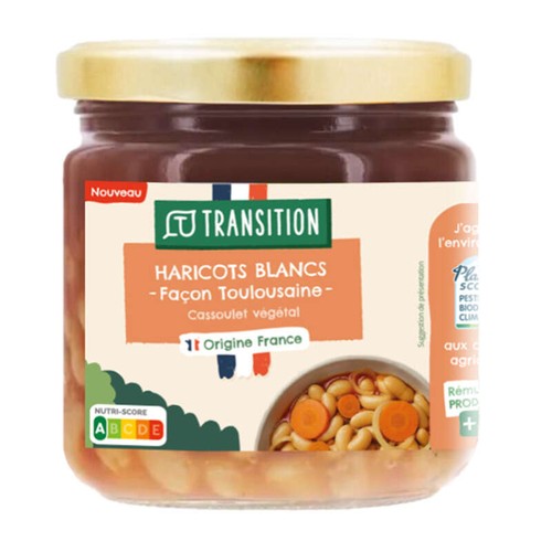 Transition haricot blanc façon toulousaine 400g