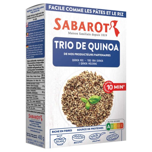 Sabarot Trio de Quinoa 400g