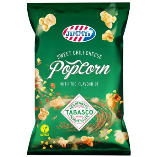 Jimmy's Popcorn au Fromage & Tabasco Vegan 90g