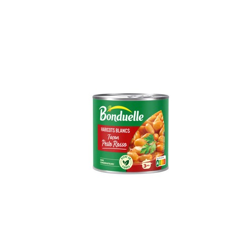 Bonduelle Haricots blancs façon Pesto Rosso