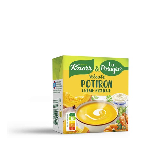 Knorr Les Classiques Soupe Liquide Velouté Potiron Crème Fraîche 30cl
